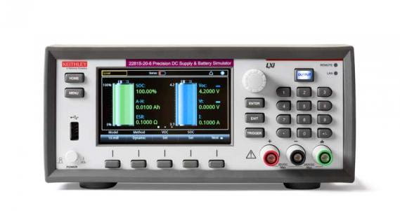 吉时利 Keithley 2281S 系列电池模拟器 动态仿真电池特性兼顾精密直流供电